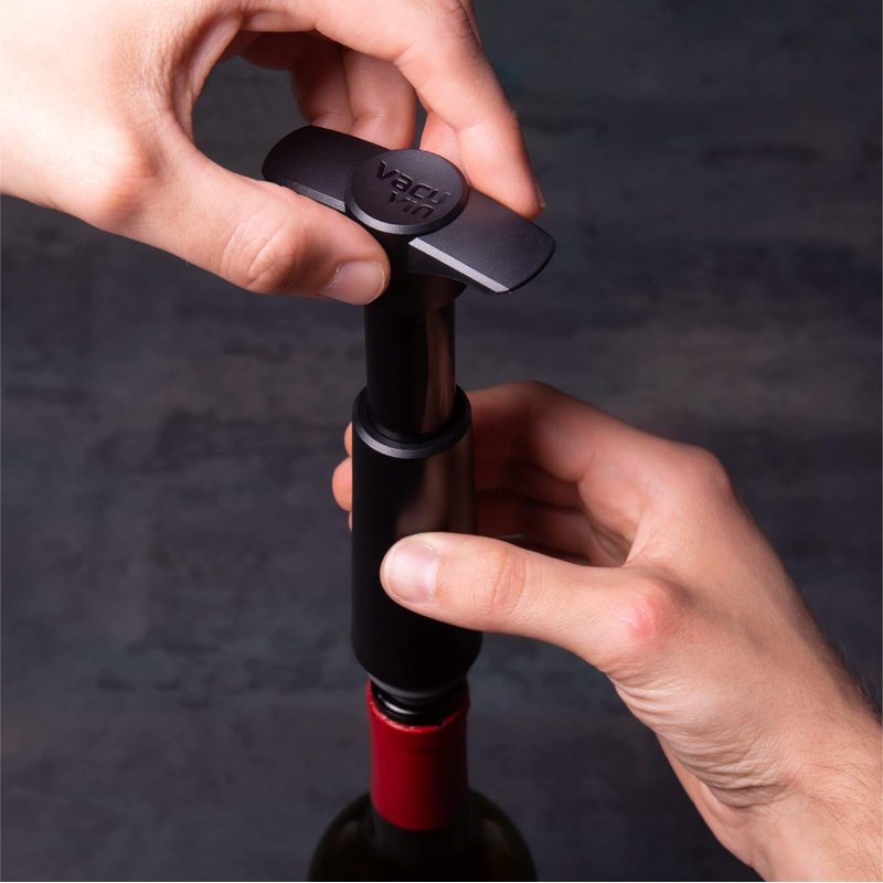 Emballage-cadeau Wine Saver, blanc, Noir