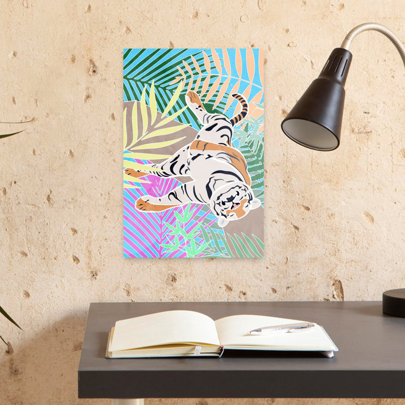 Art contemporain contemporain abstrait, H 18 po x l 12 po