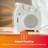 Geepas 2000W  Portable Fan Heater, 2 Heating Power