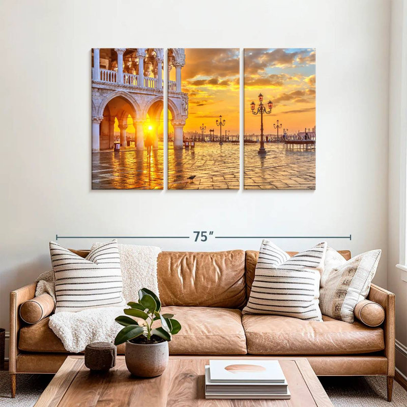 Lilie Venice Golden Sunrise, 36" H x 57" W