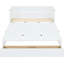Lit pour grand lit, blanc, avec grand tiroir de rangement spacieux et activé-598892863-598892861