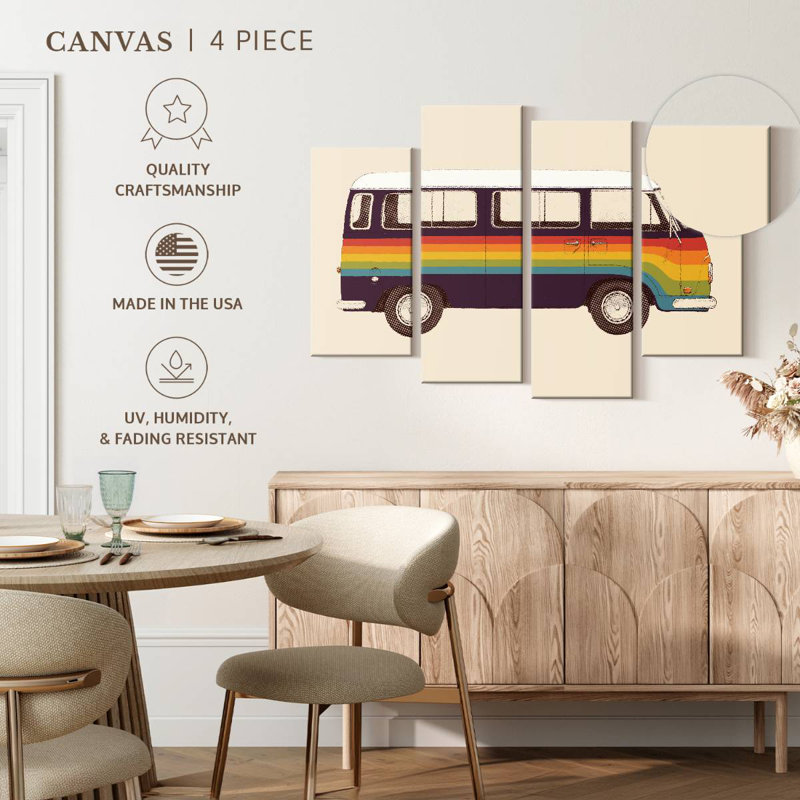 Mehar Rainbow Van, H 22 po x l 36 po