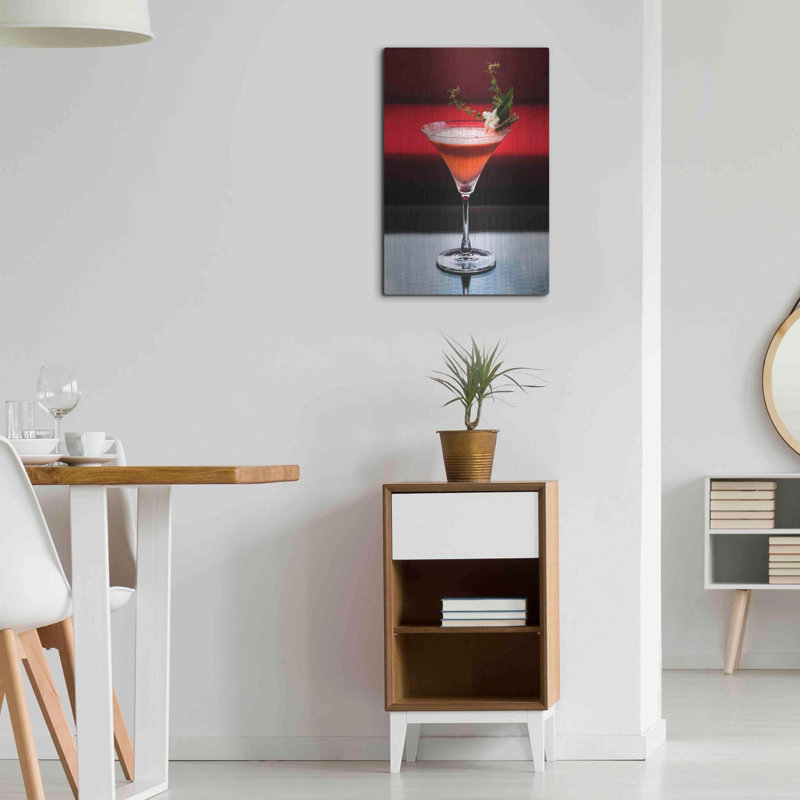 "Cocktail" par Luxe Metal Portfolio, H 24 po x l 16 po