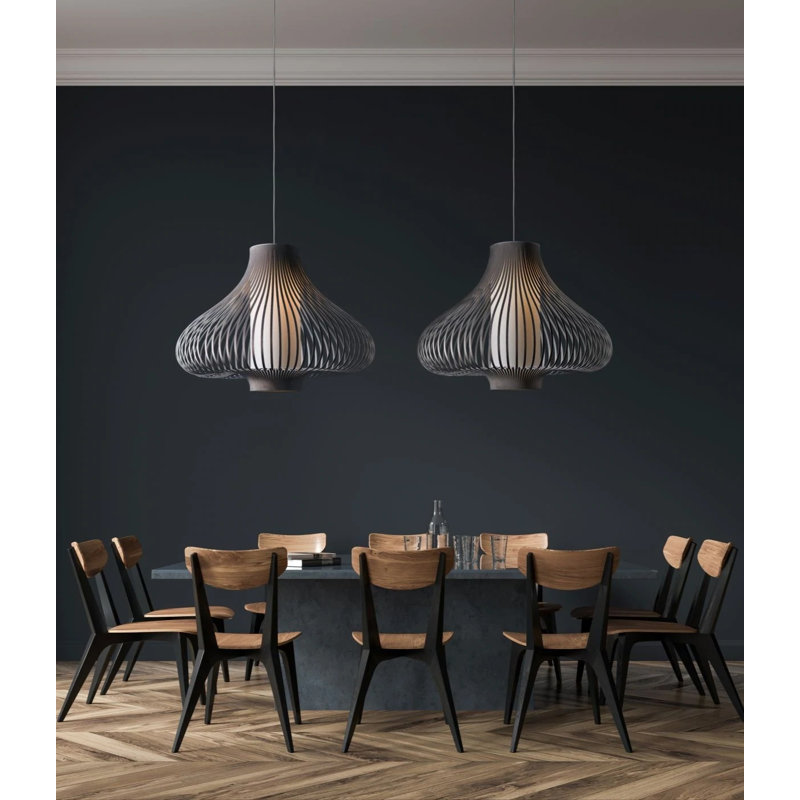 Blossom 1 - Light Pendant, Dark Gray