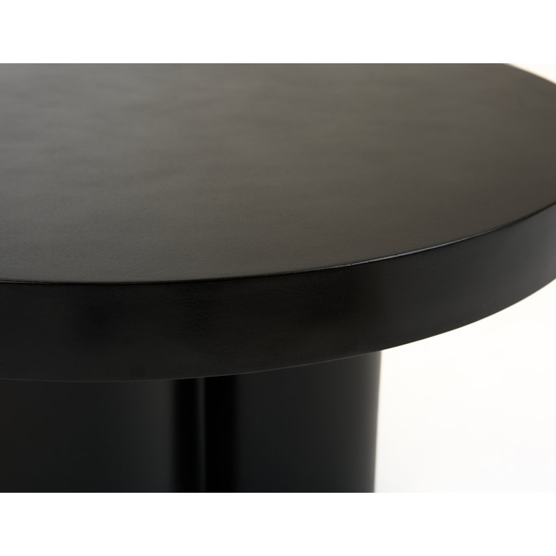 Kenneth Concrete Coffee Table, Black