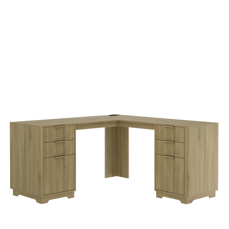 Bureau en L, bureau d'ordinateur avec tiroirs, bibliothèque, bureau d'angle moderne, bureau à domicile, bureau d'écriture en L, bureau d'ordinateur de coin avec rangement