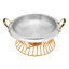 Réchaud 13 po rond en acier inoxydable-172127993