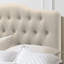 Linen Upholstered Headboard-Modern-Adjustable Height-Button Tufting-1218053148-1226095458