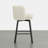 Modern Upholstered Swivel Counter Stool-417195583
