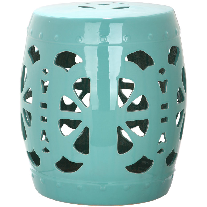 Tabouret de jardin Ceramic, Bleu pâle