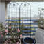 Paquet de 4 treillis de jardin en métal 71 po x 19,7 po antirouille pour plantes grimpantes-1061275963