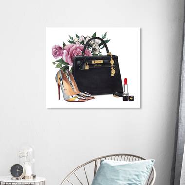 Etta Avenue™ Louis Vuitton Bag And Louboutin Heels Framed by CeCe Guidi  Painting & Reviews