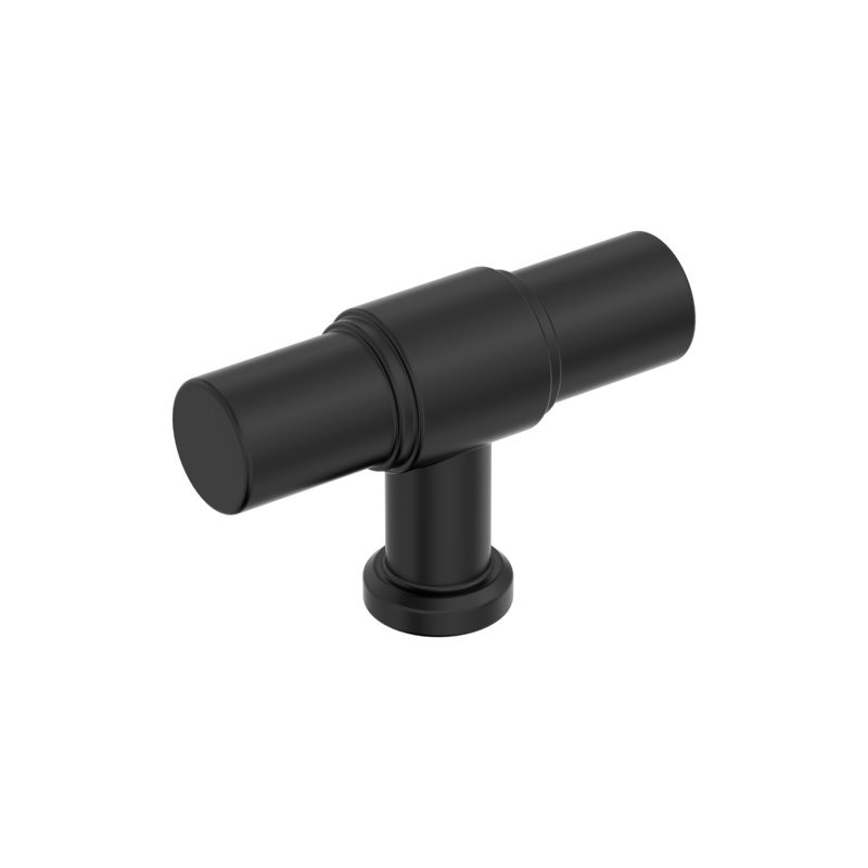 Poignée d'armoire 2 po (51 mm) Faircrest, Noir mat