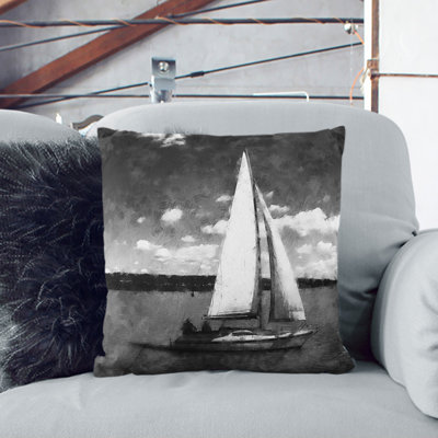 Sailing Boat Vol.3 Painting Scatter Cushion