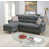 Dark Gray Velvet