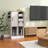 44.49 Inch Slim AV Media Stand With Drawers And Hooks, Ideal For PS5, Xbox, And Modern Home Entertainment Storage
