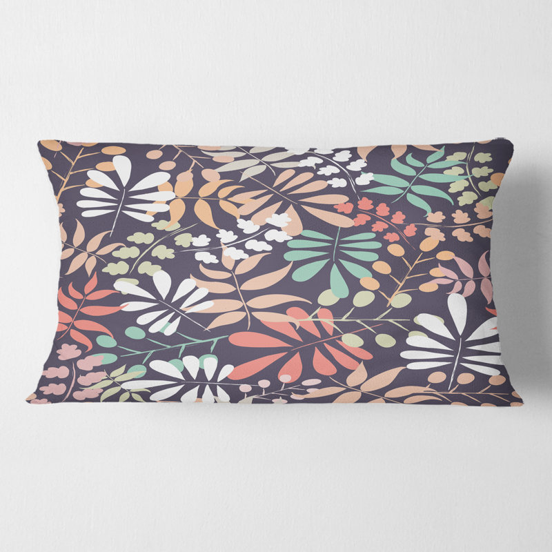 Coussin décoratif rétro Mid-Century