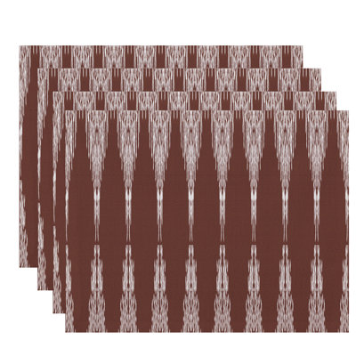 Avalon Polyester Geometric Rectangle Placemat