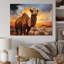Camel Crossing, reproduction d'art sur toile-657590704-658399386
