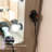 Boahaus Diana Vanity Desk with Framed Bulb Mirror – 7 Drawer Makeup Vanity Designed as a Complete Dressing Station with Integrated Power-668130771