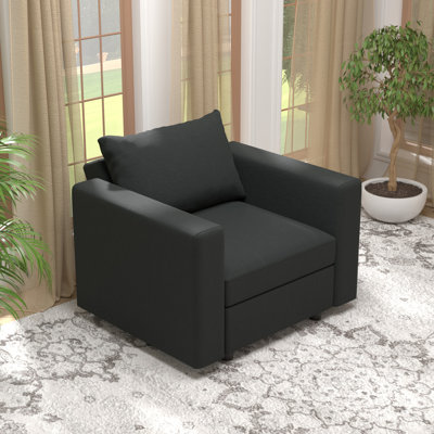 Fauteuil d'appoint modulaire rembourré avec rangement BOX MODULE STO SOFA