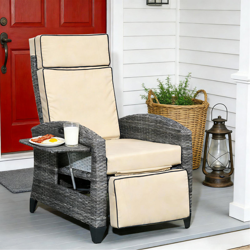 Méridienne inclinable, Fauteuil inclinable d'extérieur