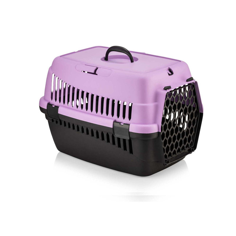Boîte de transport pour animaux, H 15,75 po x l 22,28 po x P 15,75 po, Purple