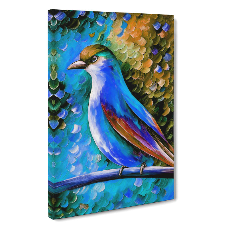 View Of A Bird No.2 - Wall Art, 60cm H x 40cm W, Wrapped Canvas, No Matte