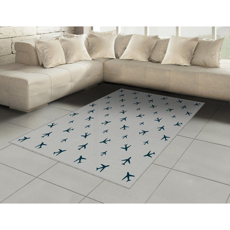 De Soto Hand Woven Area Rug, Rectangle 120 x 180cm