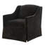 Fauteuil pivotant à jupe avec rotation à 360° et confort moelleux-2031235558