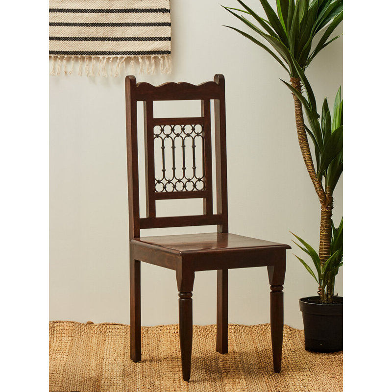 Side Chair in Brown