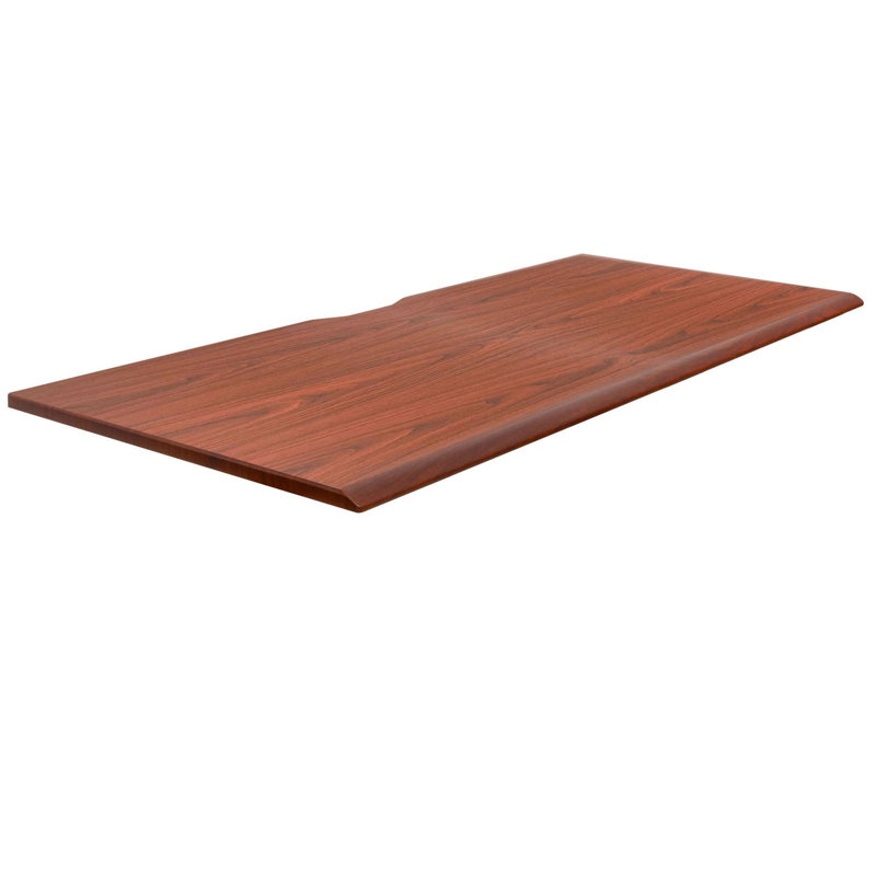 Tabletop For Sit-Stand Desk, 1" H x 72" W x 29.50" D, Brown