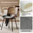 Pateley Mid-Century Modern Dining Chair Set with Rattan Backrest-97522994-97522992