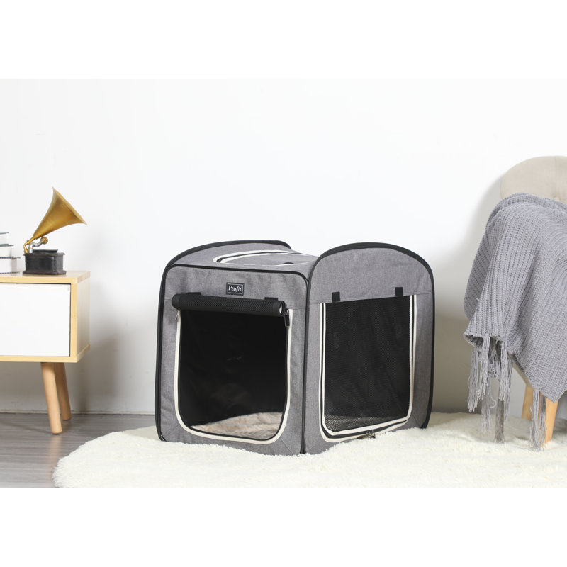 Caisse pour chien Tucker Murphy Pet ™, Mélange de gris