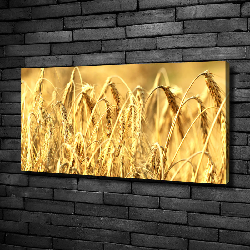 Grain - Wrapped Canvas Print