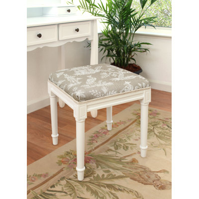 Vansickle Solid Wood Accent Stool