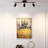 Shura 3-Light Integrated LED Track Light with Rotatable Heads, 2 ft. Fixed Track Lighting Kit, 3000k, 1470 Lumens-251349574