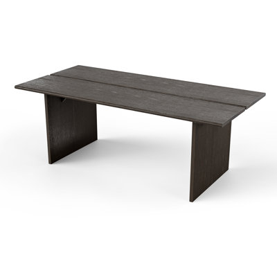 84" 100% Solid Pine Wood Dining Table