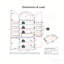 Grand garde-manger arqué 72 po avec portes cannelées et tiroir caché 72 po-1429957444
