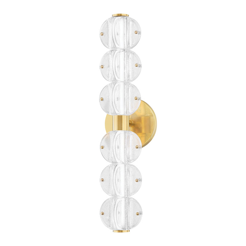 Lindley 6 Light Bath and Vanity, Aged Brass, 6