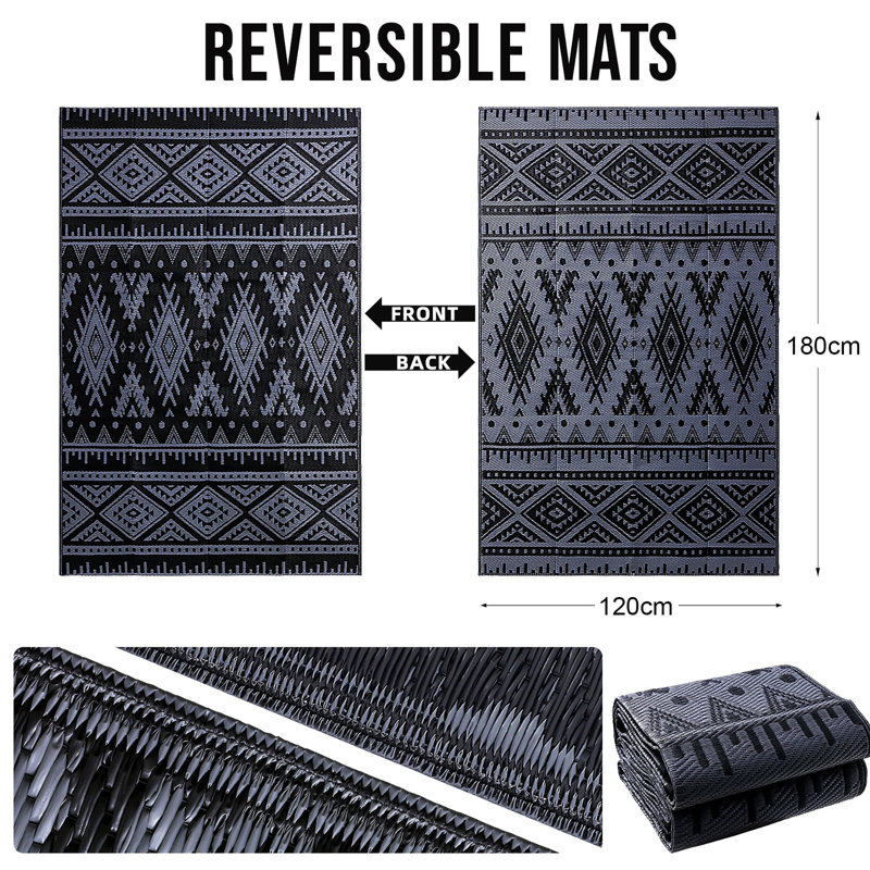 Geometric Shapes Area Rug, Rectangle 120 x 180 cm