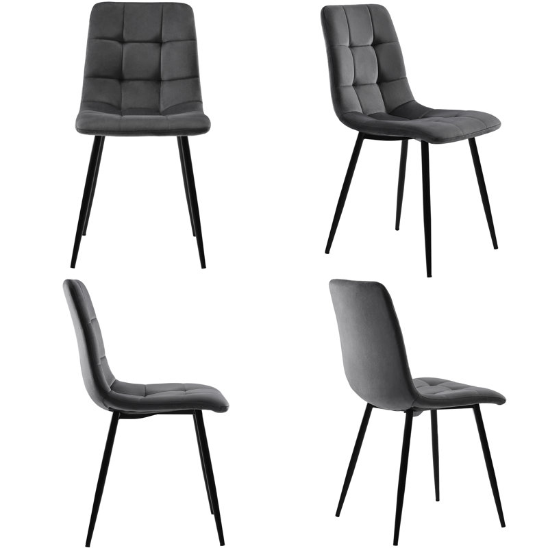 43cm H Side Chair, Grey