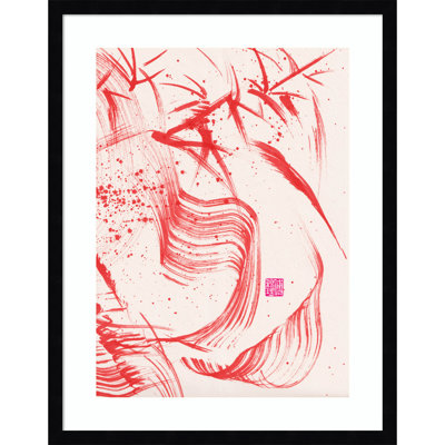 Lemma "Zen Bamboo Ink Abstraction 2" Print