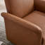 Fauteuil pivotant moderne avec chaise en bois et base en bois