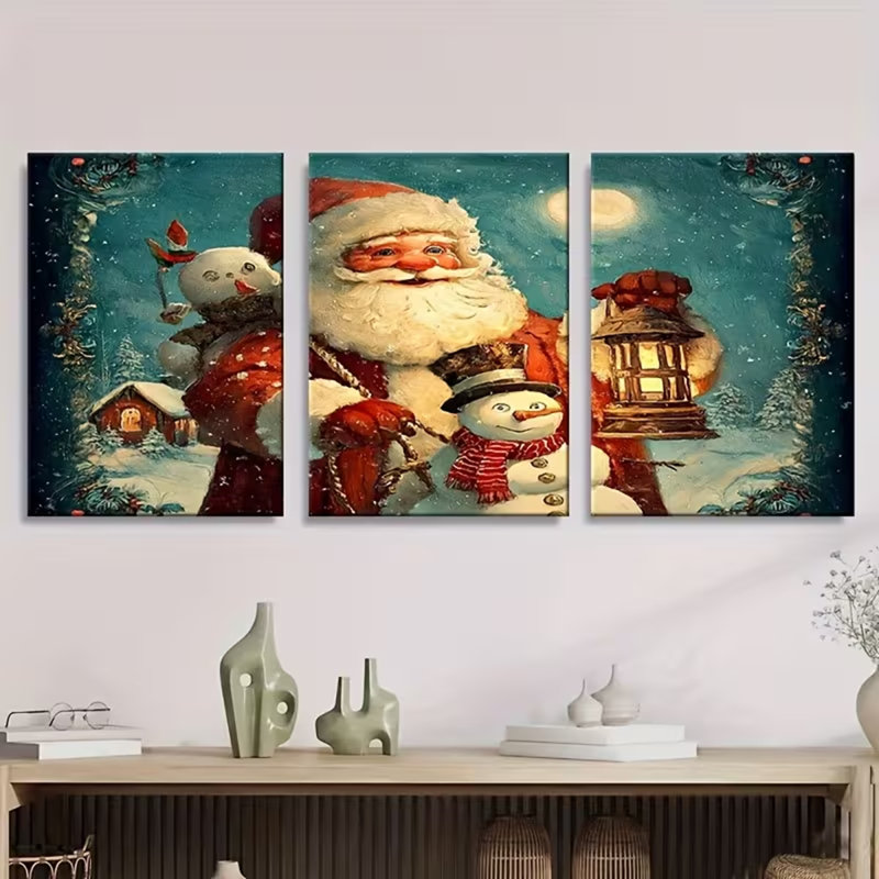 3 Piece Wrapped Canvas Print