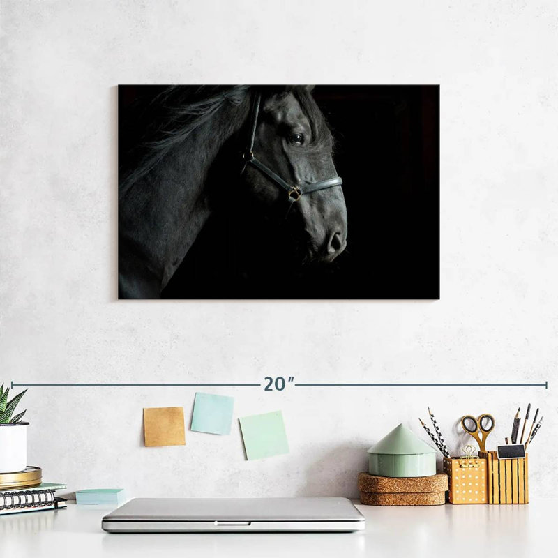 Brampt Horse Head, 8" H x 12" W