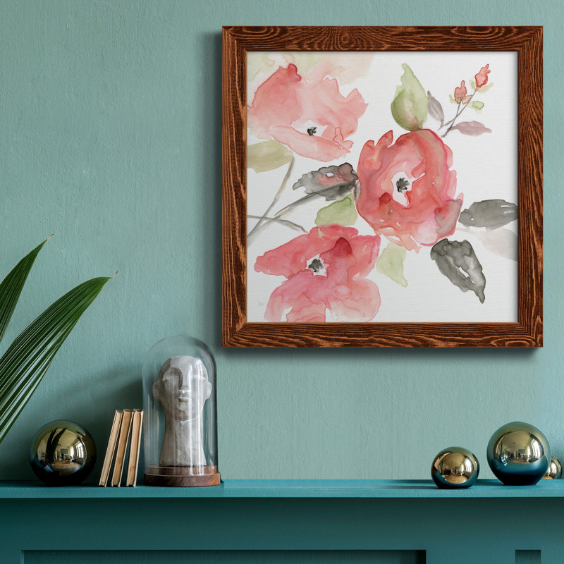 Spectrum NYC - Peinture sur toile encadrée, H 17 po x l 17 po x P 1,5 po, Érable encadré