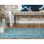 Tapis bleu sarcelle Kasha-40284928