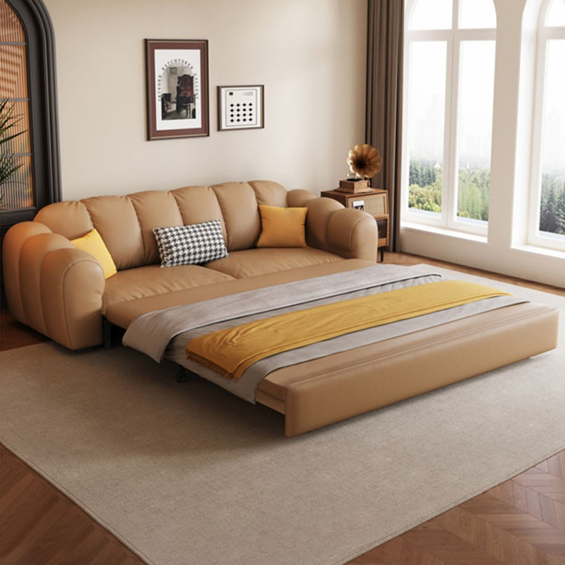 Canapé-lit convertible avec accoudoirs roulés 86,41 po, 86.61"W*31.5"D*33.07"H