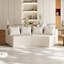 Canapé modulaire incurvé en velours Corduroy-1790502822